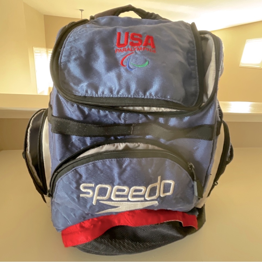 40L Team issued USA Paralympic swimming bag Rio Games